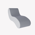 Thumbnail for additional image of Knoll Hopsack 014 Silver