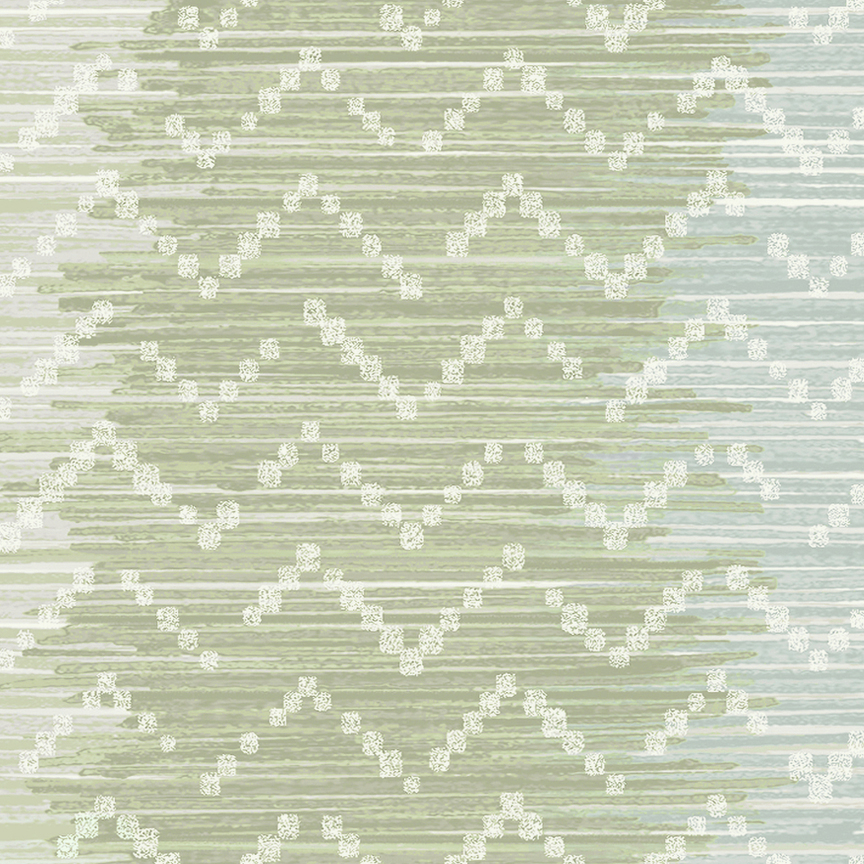 Detail image of Digital Ikat 001 Unwind