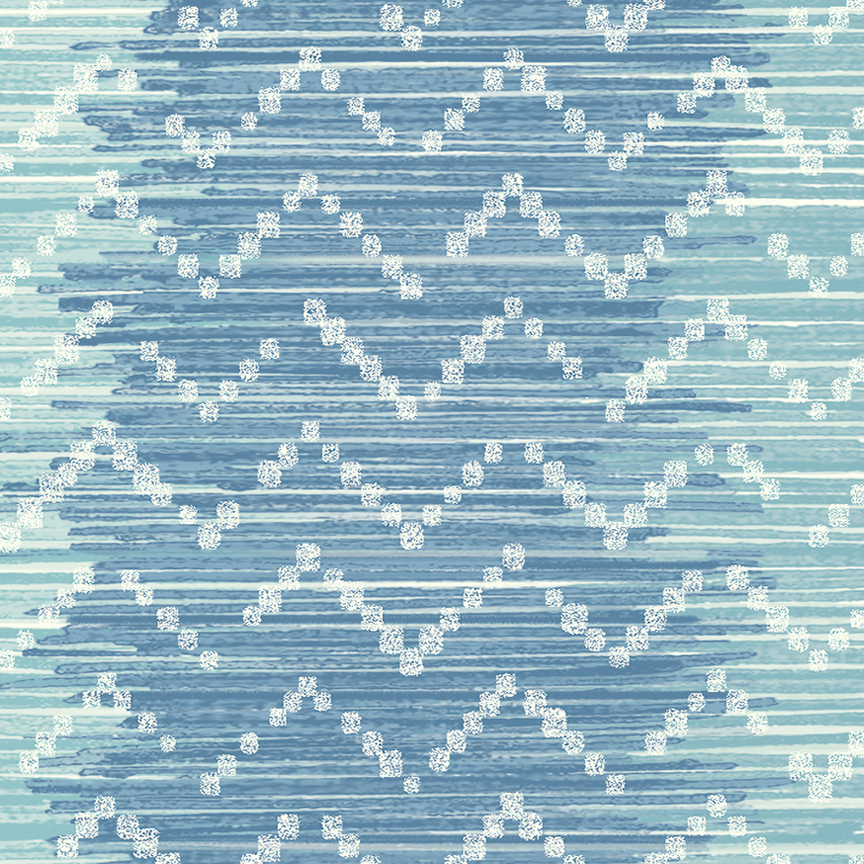 Detail image of Digital Ikat 004 Harmonic