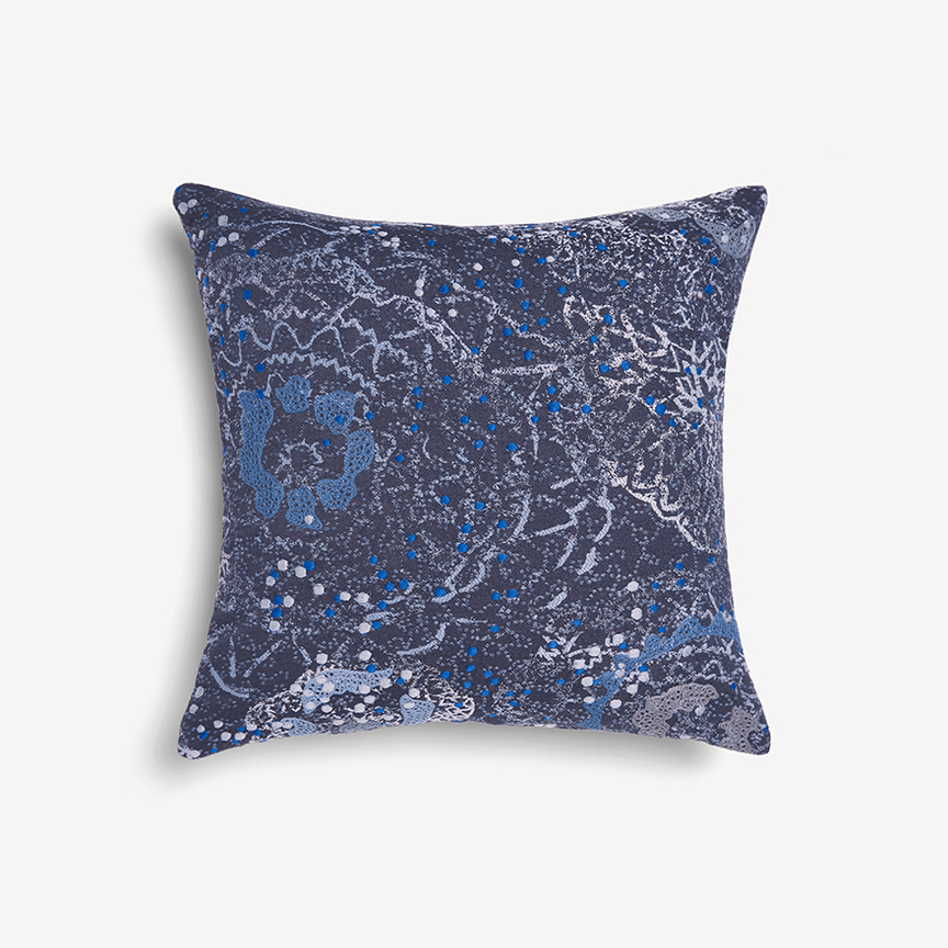 Detail image of Doily Pillow 001 Twilight