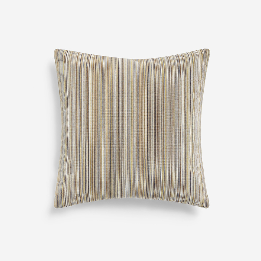 Detail image of Striae Stripe Pillow 001 Dandelion