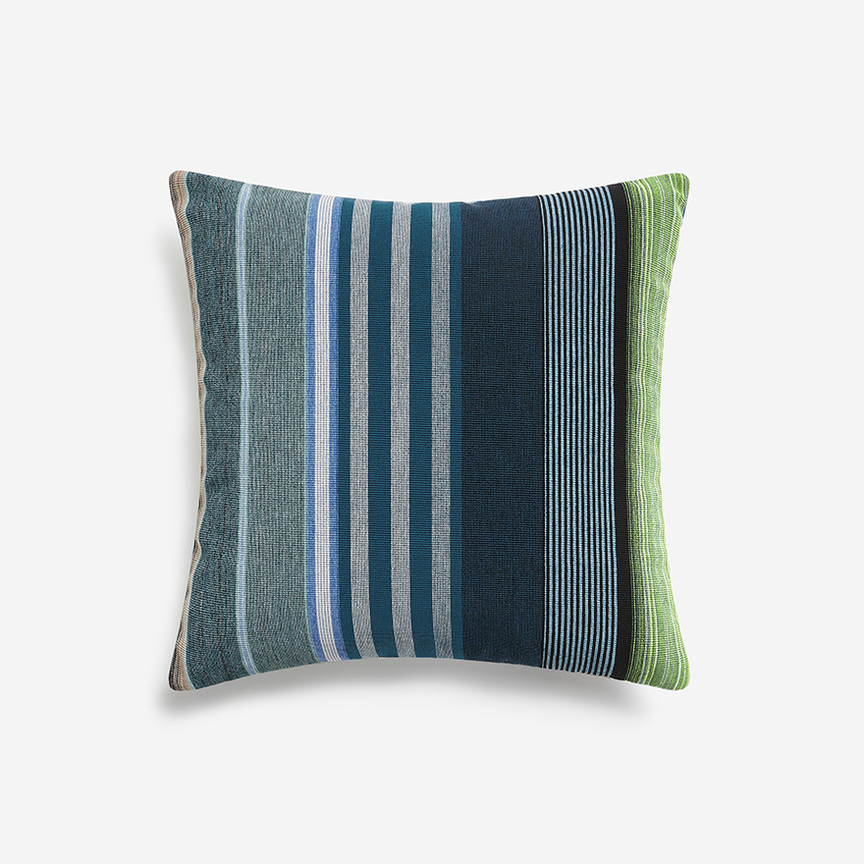 Detail image of Stripe It Pillow 002 Cabana