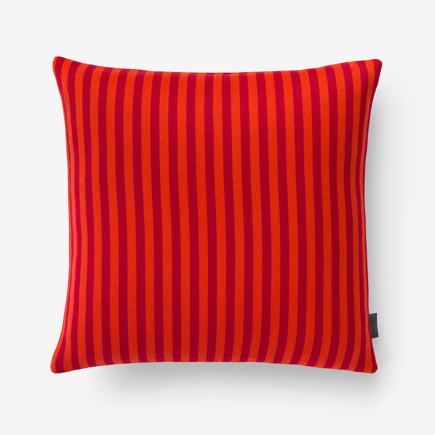 Maharam Product Pillows Toostripe Pillow 001 Orange Dark