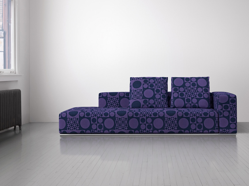 Install image of Geometri 003 Lilac/Blue
