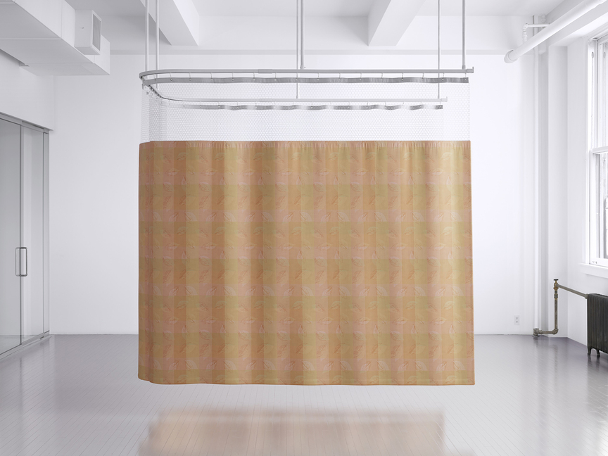Install image of Leaflet Plaid 002 Coriander