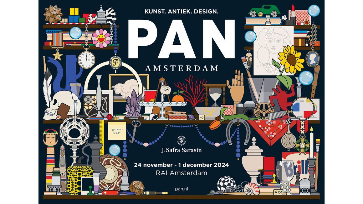 Nynke Tynagel. PAN Amsterdam Poster, 2024. Digital graphic. Courtesy of the artist.