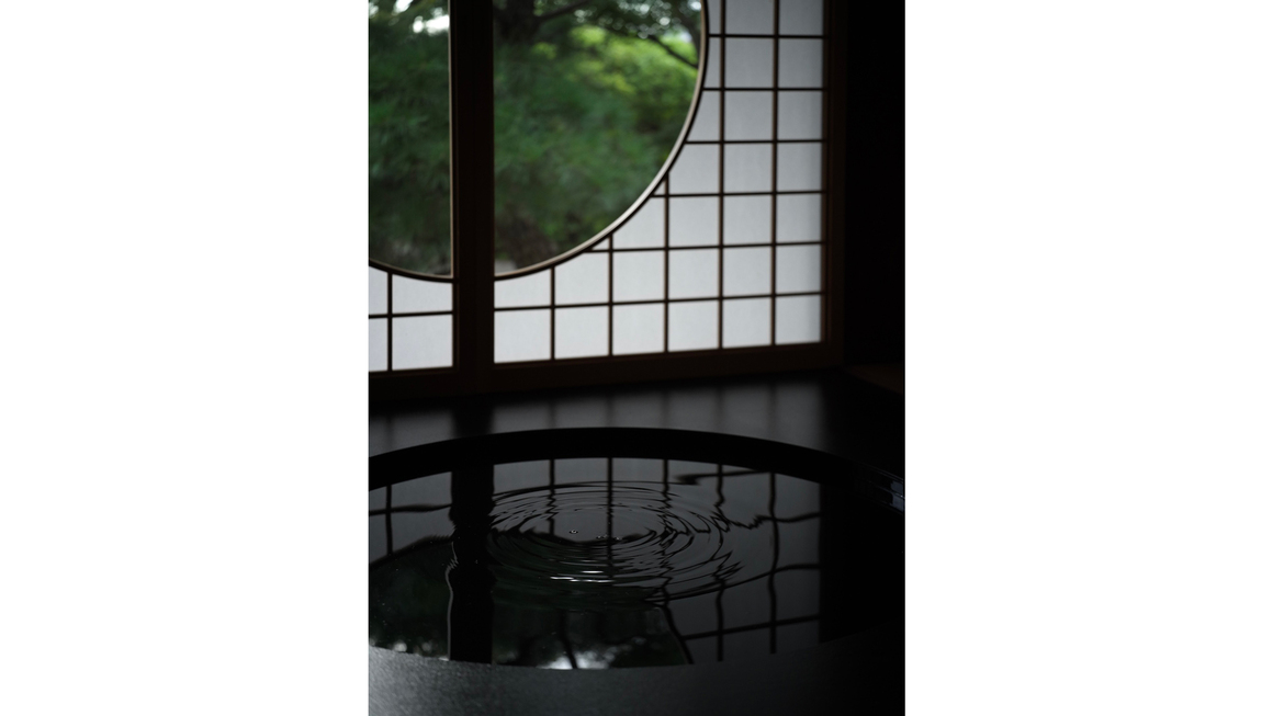 Installation at Komyo-in Temple Photography courtesy Sari Sui.