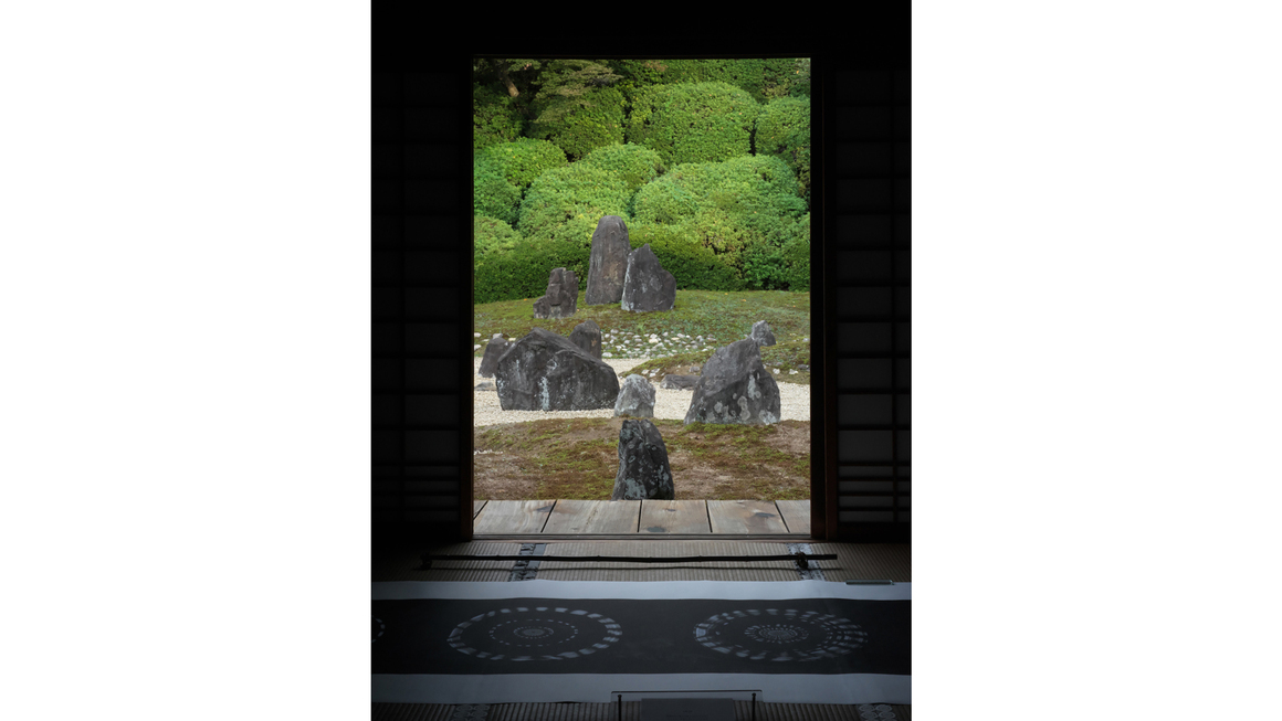 Installation at Komyo-in Temple Photography courtesy Sari Sui.