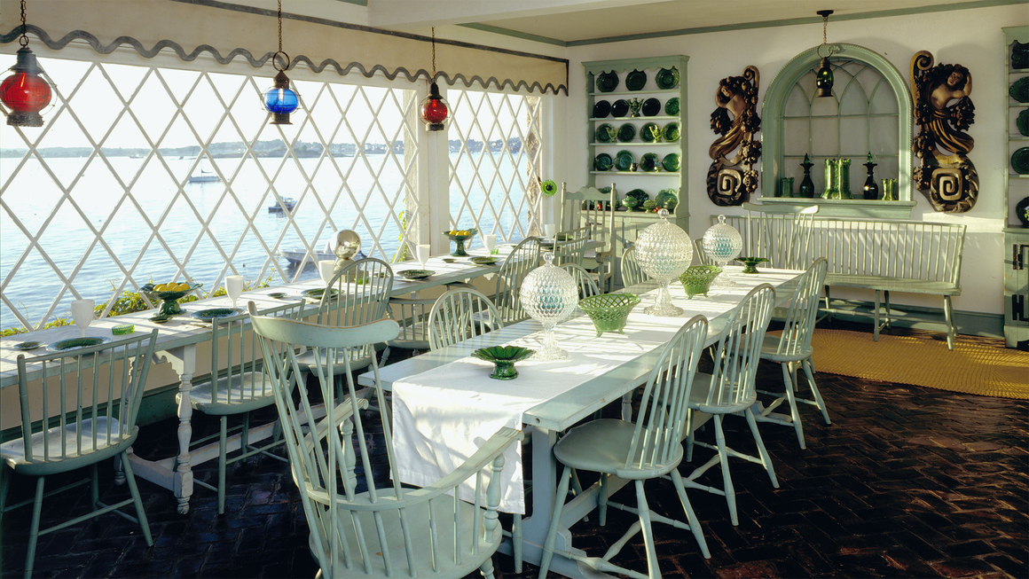Golden Step room, Beauport, Sleeper-McCann House. Photography by David Bohl. Courtesy of Historic New England.