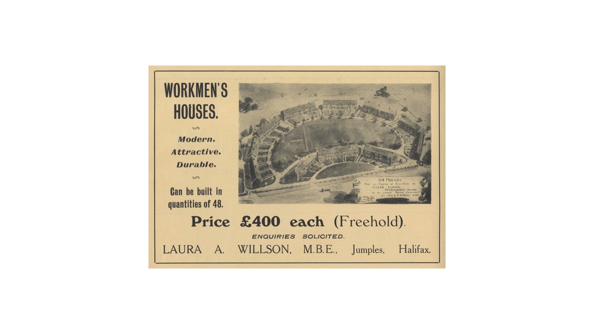 Advertisement, c. 1930.